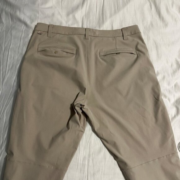 Lululemon Men's Commission Pant Classic 32" * Sz 33 - Warpstreme In Trench - Picture 2 of 5